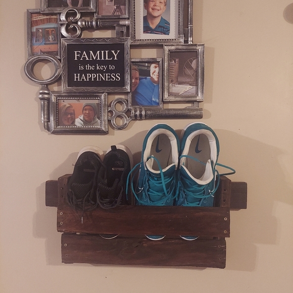 Handmade custom shoe racks set of 2 racks! - Picture 3 of 7